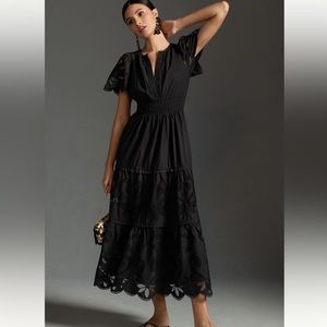 Anthropologie Somerset Cutout Maxi Dress